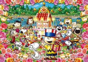 画像1: ■108ピースジグソーパズル PEANUTS ピーナッツ アニバーサリー 《カタログ落ち商品》 エポック社 03-063 (18.2×25.7cm) (1)