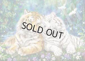 画像1: ★31％off★500ピースジグソーパズル モーニング サンクチュアリー（原井加代美 ）  エポック社 06-127s (38×53cm) (1)