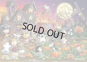 画像1: ■500ピースジグソーパズル PEANUTS スヌーピー ハロウィンナイト  エポック社 06-704s (38×53cm) (1)