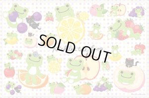 画像1: ★31％off★1000ピースジグソーパズル かえるのピクルス フルーツピクルス  キューティーズ 1000-086 (50×75cm) (1)