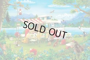 画像1: ★31％off★1000ピースジグソーパズル キャンピング ホリデー（溪川弘行）  アップルワン 1000-839 (50×75cm) (1)