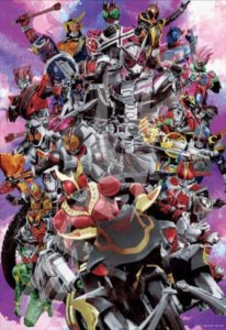 画像1: ◆希少品◆1000ピースジグソーパズル 仮面ライダーシリーズ 菅原芳人WORKS 平成ライダーよ永遠に 《廃番商品》 エンスカイ 1000T-113 (51×73.5cm) (1)