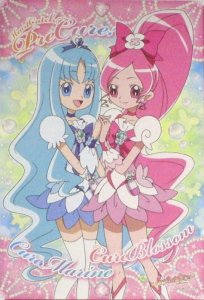 画像1: ◆希少品◆108ラージピースジグソーパズル ハートキャッチプリキュア！ こころの花、咲かせます！ 《廃番商品》 エンスカイ 108-L301 (26×38cm) (1)