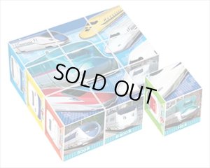 画像1: ★31％off★ だいすき！しんかんせん キューブパズル 9コマ  アポロ社 13-108 (1)