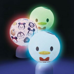 画像2: ■3D球体60ピース立体パズル パズランタン 「ツムツム」-ドナルドダック-(3色発光)  やのまん 2003-487 (2)