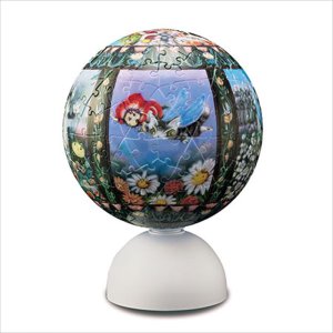 画像2: ■3D球体240ピース立体パズル スターライトパズル フェアリーダヤンズ・ストーリー(わちふぃーるど)  やのまん 2024-233 (2)