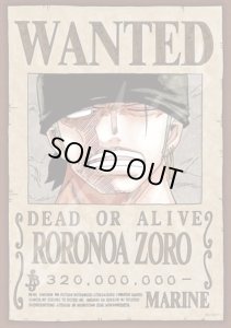 画像1: ■208スモールピースジグソーパズル ワンピース 手配書「ロロノア・ゾロ」  エンスカイ 208-035 (18.2×25.7cm) (1)