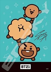 画像1: ■208スモールピースジグソーパズル BTS LINE FRIENDS  BT21 SHOOKY  エンスカイ 208-060 (18.2×25.7cm) (1)