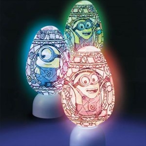 画像2: 【引上品】■3D球体80ピース立体パズル パズランタンエッグ キャンディ・デイズ(ミニオンズ) 《廃番商品》 やのまん 2202-33 (2)