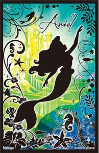 画像2: ■132ピースジグソーパズル クリアスタンドパズル シルエット・アリエル  やのまん 2500-17 (2)