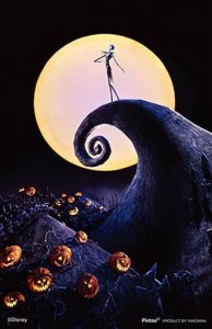 画像2: ■132ピースジグソーパズル クリアスタンドパズル ナイトメアー・ビフォア・クリスマス  やのまん 2500-20 (2)