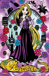 画像2: ■132ピースジグソーパズル クリアスタンドパズル 彩りの日-ラプンツェル-  やのまん 2500-23 (2)