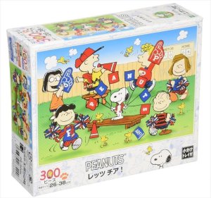 画像1: ■300ピースジグソーパズル PEANUTS スヌーピー レッツ チア! 《廃番商品》 エポック社 26-320s (26×38cm) (1)