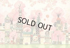 画像1: ★31％off★300ピースジグソーパズル 桜町三十四番街（西村典子）  エポック社 26-331 (26×38cm) (1)