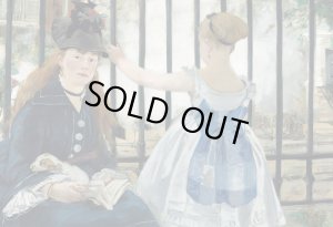 画像1: ★31％off★300ピースジグソーパズル 鉄道（エドゥアール・マネ）  キューティーズ 300-061 (26×38cm) (1)