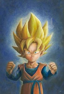 画像1: ■300ピースジグソーパズル ドラゴンボールZ 肖像画『孫悟天』 《廃番商品》 エンスカイ 300-1512 (26×38cm) (1)