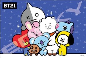 画像1: ■300ピースジグソーパズル BT21 BASIC (Hug)?  エンスカイ 300-1922 (26×38cm) (1)