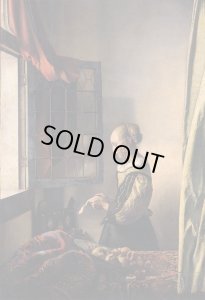 画像1: ★31%off★300ピースジグソーパズル 窓辺で手紙を読む女(ヨハネス・フェルメール)  キューティーズ 300-284 (26×38cm) (1)