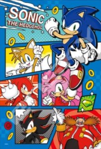 画像1: ★31％off★300ピースジグソーパズル ソニック・ザ・ヘッジホッグ SONIC THE HEDGEHOG  エンスカイ 300-3028 (26×38cm) (1)