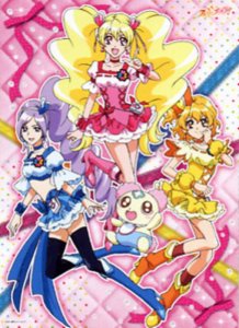 画像1: 【引上品】◆希少品◆300ラージピースジグソーパズル フレッシュプリキュア！ 《廃番商品》 エンスカイ 300-L306 (38×53cm) (1)