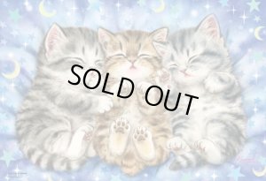 画像1: ★31％off★300ピースジグソーパズル おやすみ☆（原井加代美）  ビバリー 33-137 (26×38cm) (1)