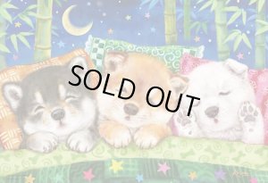 画像1: ★31%off★300ピースジグソーパズル ゆめみるわんこ(原井加代美)  ビバリー 33-179 (26×38cm) (1)