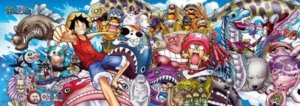 画像1: ■352ピースジグソーパズル ワンピース ONE PIECE ANIMALS I 《廃番商品》 エンスカイ 352-57 (18.2×51.5cm) (1)