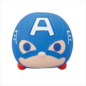 画像2: ◆希少品◆ マーベルツムツム ソフビ貯金箱/キャプテン・アメリカ 《廃番商品》 エンスカイ 4970381389154 (2)