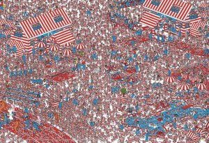 画像1: ■こどもジグソー40ピースジグソーパズル Where's Wally? ウーフの国  ビバリー 40-004 (26×38cm) (1)