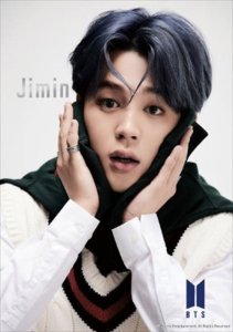 画像1: ■108ピースジグソーパズル BTS MAP OF THE SOUL:7 -JIMIN-  エポック社 41-305 (18.2×25.7cm) (1)