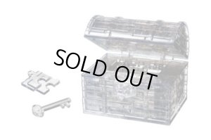 画像1: ★31%off★立体パズル クリスタルパズル トレジャーボックス・ブラック  ビバリー 50137 (1)