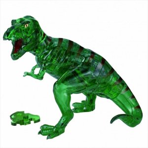 画像1: ★31％off★立体パズル クリスタルパズル T-REX・グリーン  ビバリー 50227 (1)