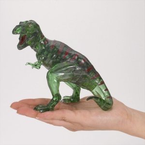 画像3: ★31%off★立体パズル クリスタルパズル T-REX・グリーン  ビバリー 50227 (3)