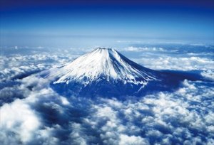 画像1: ■1000ピースジグソーパズル 富士山 〜空撮〜  ビバリー 51-188 (49×72cm) (1)