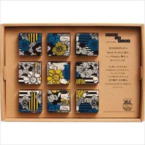 画像2: ■ Woodisplay キューブパズル 9ピース スカンジナビア（くまのプーさん）  やのまん 607-02 (2)