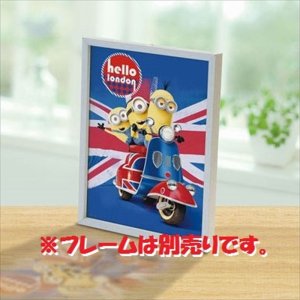画像2: ■プリズムアート108ピースジグソーパズル ミニオンズ ハロー・ロンドン  やのまん 61-40 (18.2×25.7cm) (2)