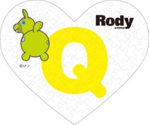 画像1: ■ミニパズルハート68ピース Rody Q 《廃番商品》 エンスカイ 68-017 (ハート形10×12cm) (1)