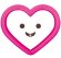 画像1: ■ジグソーパズル用パネル TSUNAGARU+&hearts;（つながるプラスハート）シクラメン（ピンク） 《廃番商品》 エンスカイ 68-03F (1)