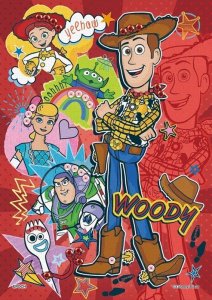 画像1: ■108ピースジグソーパズル パズルデコレーション Toy Story（トイ・ストーリー）-Woody and friends-  エポック社 72-025 (18.2×25.7cm) (1)