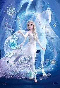 画像1: ★18％off★300ピースジグソーパズル ポップアップパズルデコレーション Elsa-Snow Queen-（エルサ-スノークイーン-）  エポック社 73-304 (26×38cm) (1)