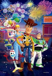 画像1: ■300ピースジグソーパズル ポップアップパズルデコレーション Toy Story4-True Story-（トイ・ストーリー4-トゥルーストーリー-）  エポック社 73-306 (26×38cm) (1)