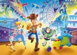 画像1: ■500ピースジグソーパズル パズルデコレーションTOY STORY４(トイ・ストーリー４)-Carnival Adventure-  エポック社 74-011 (38×53cm) (1)