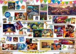 画像1: ★31％off★500ピースジグソーパズル パズルデコレーションコラージュ Display Shelf / Pixar Collection (ピクサーコレクション)  エポック社 74-301 (38×53cm) (1)
