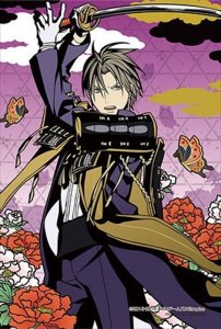 画像1: ■プリズムアート70ピースジグソーパズル 刀剣乱舞-ONLINE- へし切長谷部（牡丹に蝶）  やのまん 97-124 (10×14.7cm) (1)