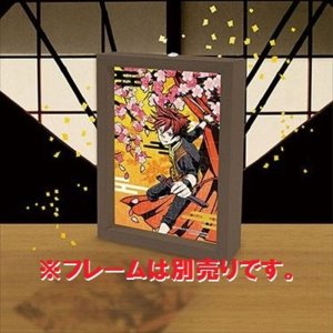 画像2: ■プリズムアート70ピースジグソーパズル 刀剣乱舞-ONLINE- 愛染国俊(桜に赤短)  やのまん 97-134 (10×14.7cm) (2)