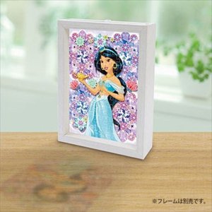 画像2: ■プリズムアート70ピースジグソーパズル クリスタルタイル-ジャスミン-  やのまん 97-179 (10×14.7cm) (2)