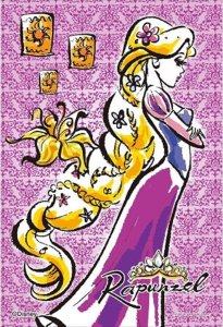 画像1: ◆希少品◆プリズムアート70ピースジグソーパズル ラプンツェル-Rapunzel- 《廃番商品》 やのまん 97-71 (10×14.7cm) (1)