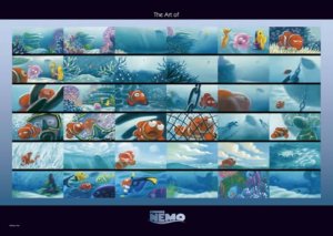 画像1: ■300ピースジグソーパズル アート オブ ファインディング・ニモ 《廃番商品》 テンヨー D-300-202 (30.5×43cm) (1)