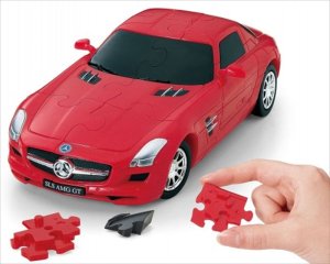 画像1: ■立体パズル カーパズル3D メルセデスベンツ/SLS AMG GT  ビバリー CP3-010 (1)