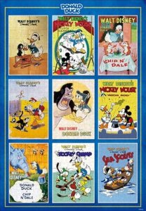 画像1: ◆希少品◆1000ピースジグソーパズル Movie Poster Collection Donald Duck 《廃番商品》 テンヨー D-1000-041 (51×73.5cm) (1)